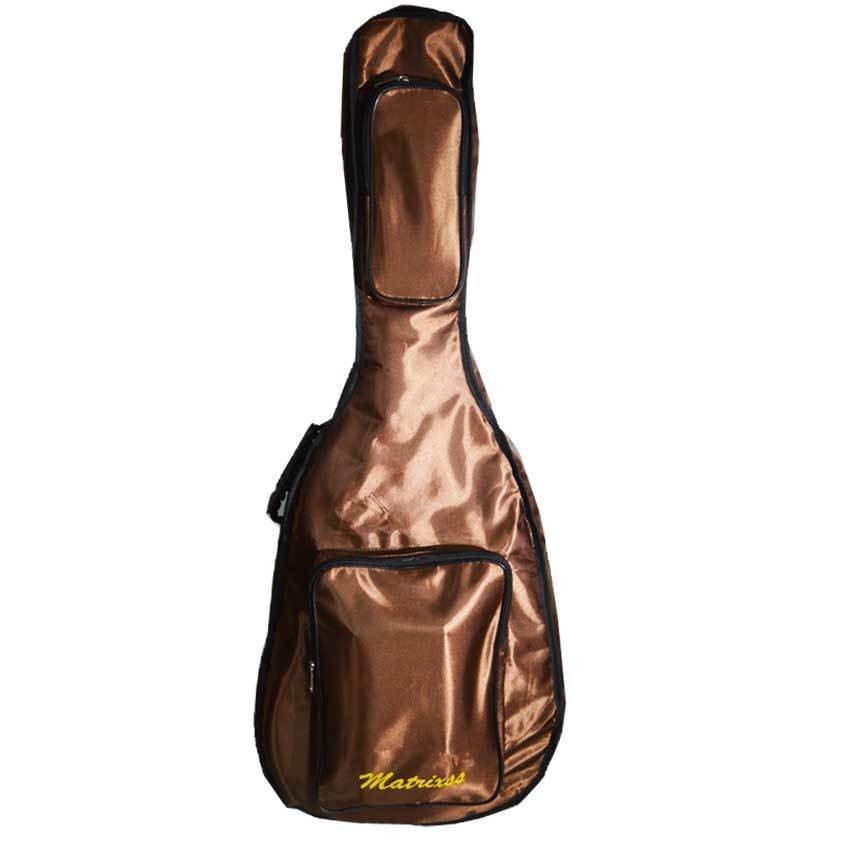 Matrixss Acoustic Guitar Bag กระเป๋ากีตาร์โปร่ง ผ้ากันน้ำบุโฟม 10MM รุ่น M403