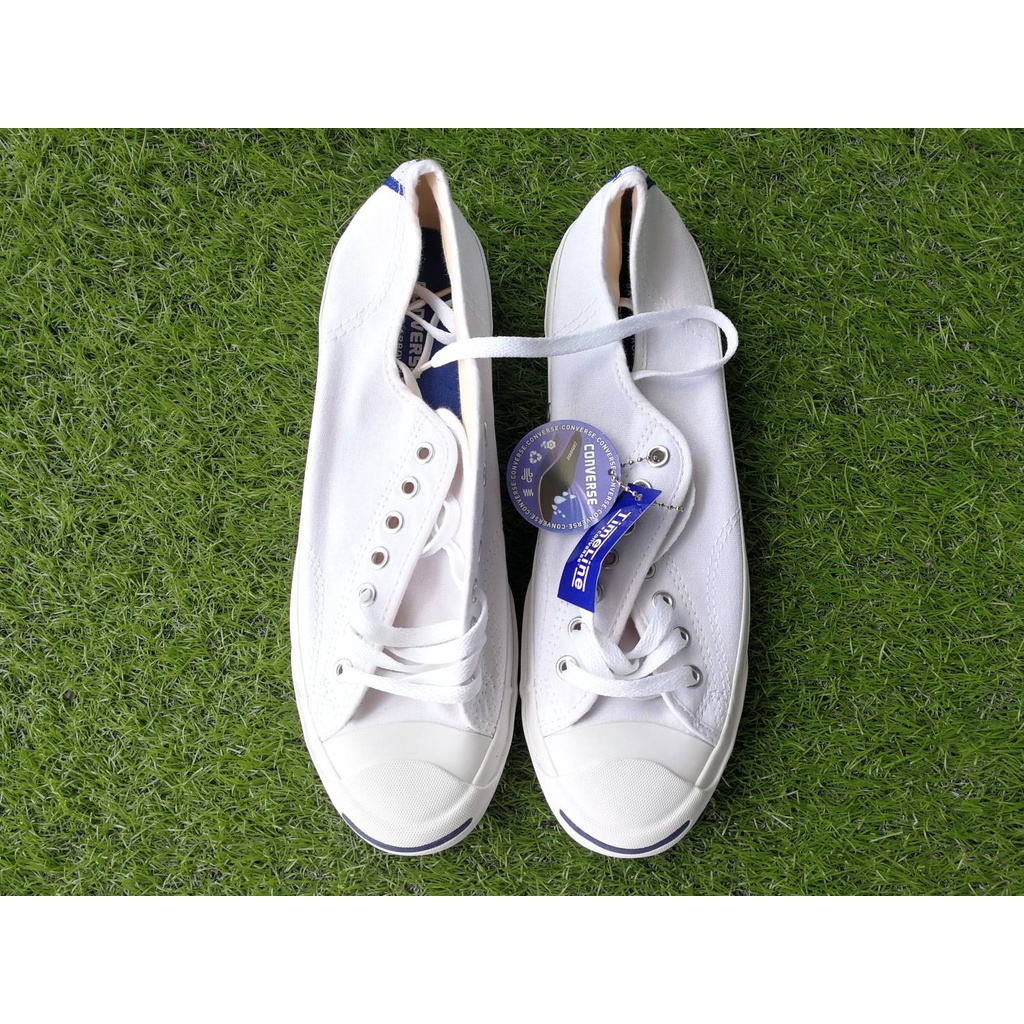 รองเท้า CONVERSE JACK PURCELL JAPAN EDITION " WHITE " SIZE 43 ของแท้ 100% (มือสองสภาพดี)