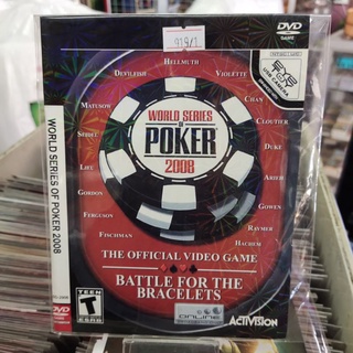 แผ่นเกมส์ Ps2 World Series of Poker 2008 เกมเพลย์สเตชั่น2