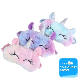 ผ้าปิดตานุ่มนิ่ม "รุ่นม้ายูนิคอร์น Eye Wink Unicorn" มาใ3 สีพาสเทลนุ่มนิ่ม น่ารัก