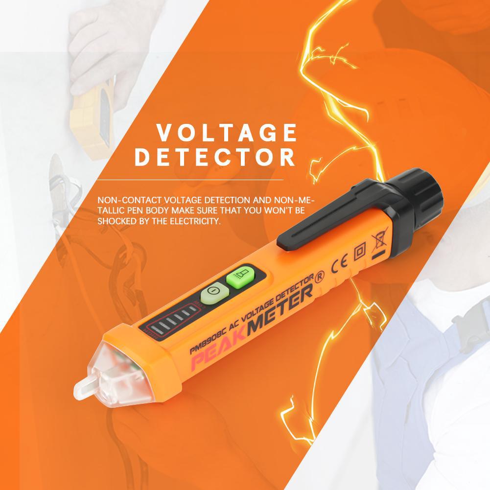 [Wholesale Price] ปากกาทดสอบแรงดันไฟฟ้า PEAKMETER NCV