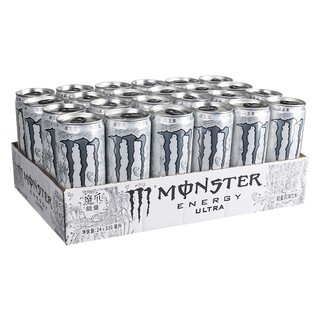 🔥พร้อมส่ง🔥Monster energy 24 กระป๋อง (สีขาว 0%sugar) เครื่องดื่มชูกำลัง Energy drink