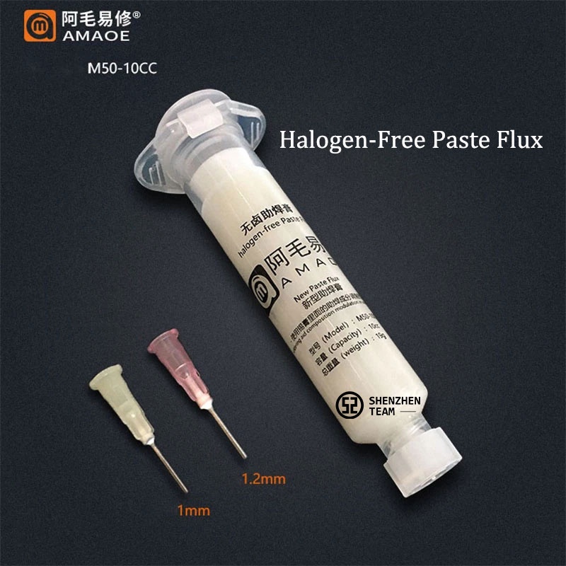 Amaoe Flux Oil Solder Paste Halogen-Free For Mobile Phone Motherboard IC Chips Reballing BGA Amao M5