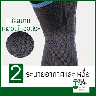 🎖️[ซื้อ1ฟรี 1]ผ้ารัดหัวเข่า Knee support สายรัดเข่า (K3) ปลอกผ้าสวมหัวเข่า สนับเข่า ซัพพอร์ตเข่า