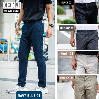 กางเกงขายาวผู้ชาย KENJI TTD WORK WEAR ไซส์ 42-52 Oversize