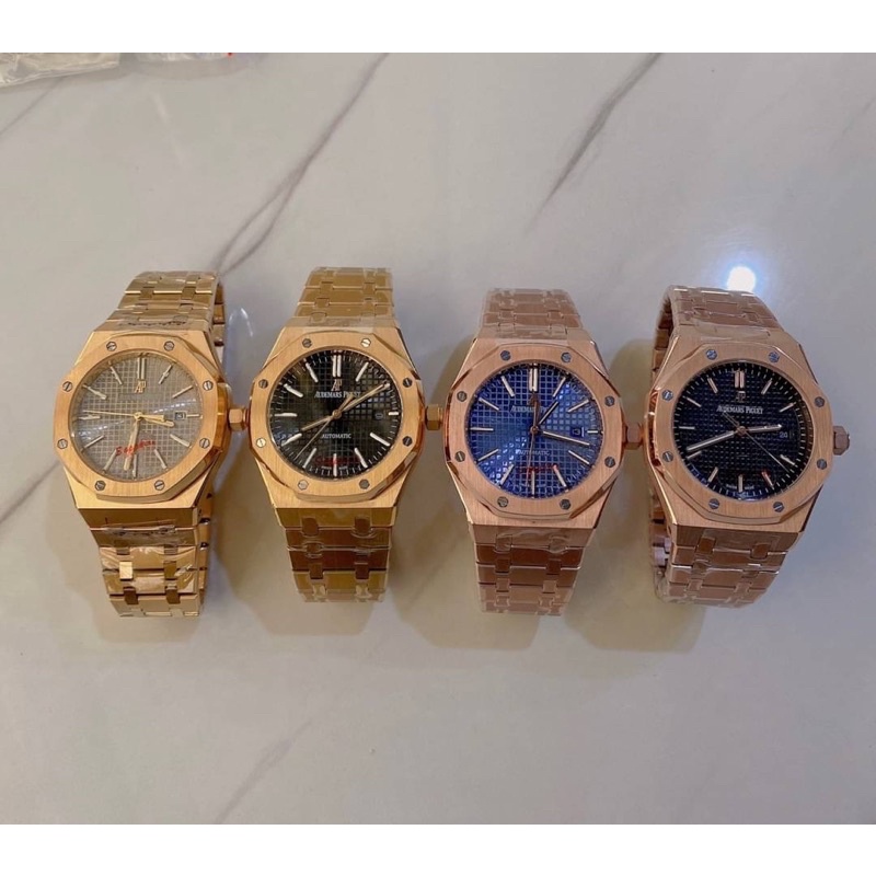 นาฬิกา Ap งานเทียบแท้ 1:1 size 44mm ระบบออโต้ กระจกกันรอย