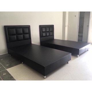 [กรอกโค้ด ZCN8KY ลด 7% สูงสุด 600] เตียงนอน3.5ฟุตสีดำ ดีไซน์…