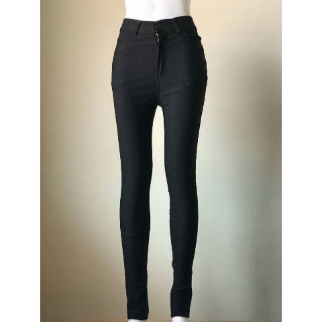 🧧กางเกงทำงานไซส์ใหญ่ สกินนี่ยืดป้ายทอง ซิปหน้า (M,L,XL,34,36,38,40,42,44,46,48)