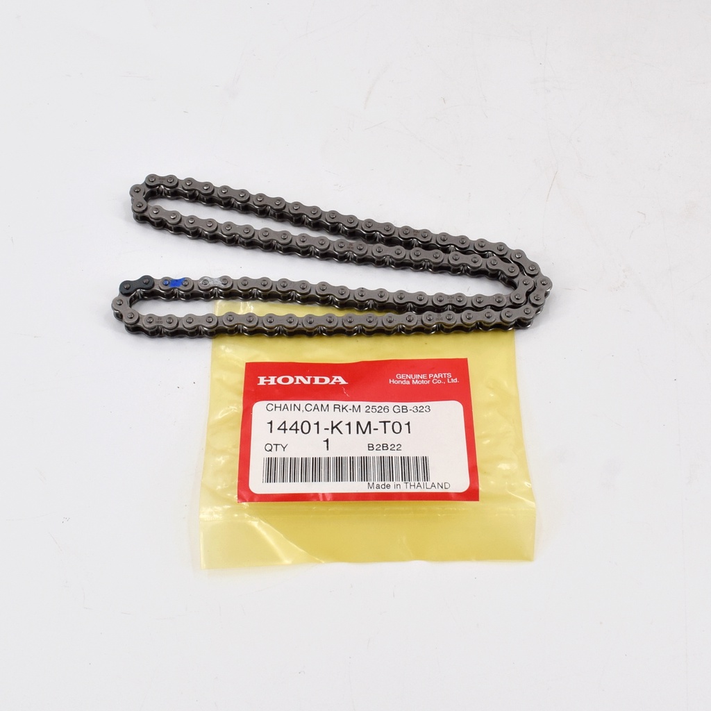 โซ่ราวลิ้น (RK-M)(25HDS-90LE)(90ข้อ) เวฟ110i/125i LED/Monkey ปี2021 แท้ศูนย์ ราคา/1เส้น 14401-K1M-T01