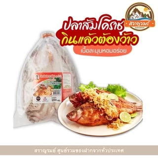 แม่เตี้ย ปลาส้มปลาตะเพียนสูตรต้นตำรับ ปลาส้ม แม่เตี้ยโคราช(1กิโลกรัม)