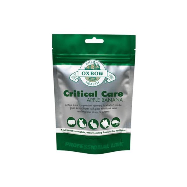 Oxbow Critical Care อาหารเสริม/อาหารสัตว์ป่วย ฟื้นฟูร่างกาย 36 g.