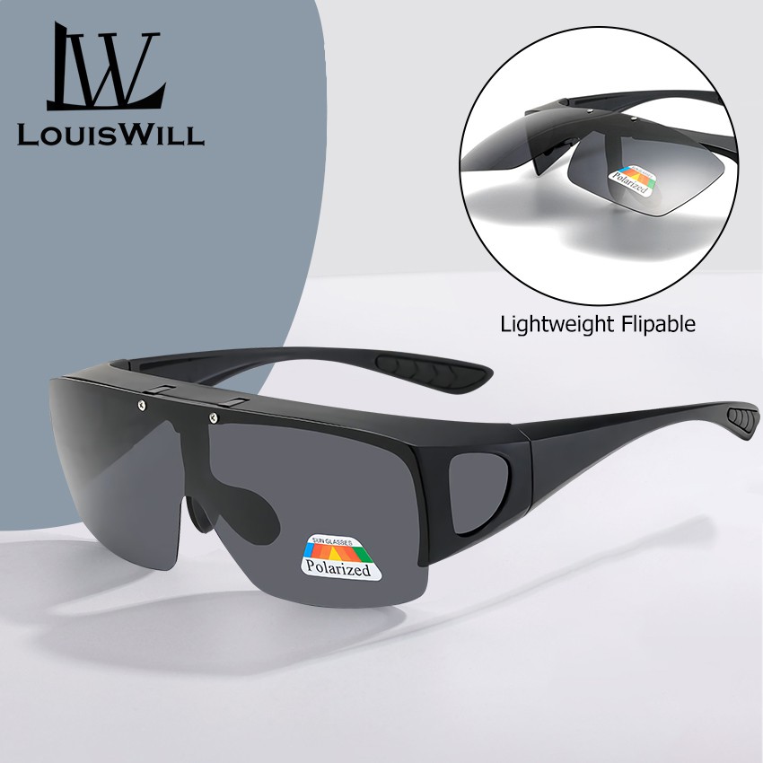 Louiswill แว่นตากันแดด แว่นตาปั่นจักรยาน กันแดด กันUV กันลม กันฝุ่น แว่นตาเซฟตี้ ใช้ได้ทั้งสองเพศ