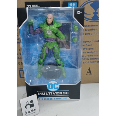 [Ready Stock] McFarlane Toys DC MULTIVERSE 7IN LEX LUTHOR IN POWER SUIT Action Figure