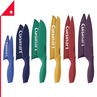 Cuisinart  : CSNC55-12PCKSAM* ชุดมีด Color Knife Set with Blade Guards(6 knives and 6 knife covers)