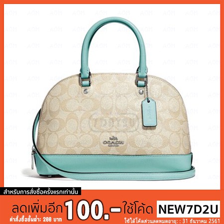 ♥️พร้อมส่ง แท้100%♥️ COACH F27583 MINI SIERRA SATCHEL (SVNKA)