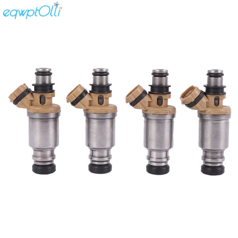 4 ชิ้น/ล็อต 23250-16150 หัวฉีดน้ํามันเชื้อเพลิงหัวฉีดสําหรับ Toyota Corolla AE110 4AFE 5AFE 23209-16150