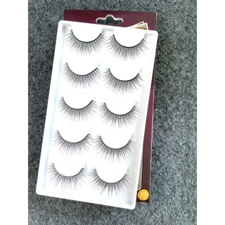 💋ถูกที่สุด!! ขนตาปลอม Marlliss กล่องม่วง 5 คู่ เบอร์ 3D 338 สวยธรรมชาติ หรือสายฝอก็ได้