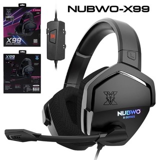 Nubwo X99 X-Series หูฟังคอม Gaming headset สาย USB Virtual Surround 7.1 ของแท้