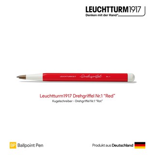 Leuchtturm1917 Drehgriffel Nr.1 "Red" Ballpoint Pen - ปากกาลูกลื่นแบบบิด สีแดง