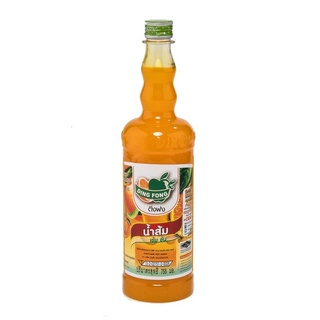 โปรโมชัน! ติ่งฟง น้ำสควอช ส้ม 760 มิลลิลิตร Ding Fong Orange Squash 760 ml