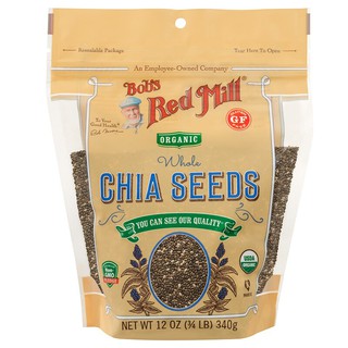 บ๊อบส์เรดมิลล์ออร์แกนิคชายซีดส์ 340กรัม Bobs Red Mill Organic Chilly Seed 340g