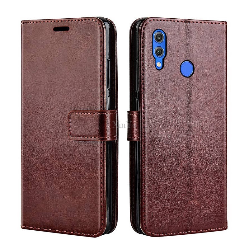 หรูหราหนังสําหรับ Honor 8X /Huawei Y MAX /Honor Play 7s / Honor 7A 7A Pro / Honor 7C Flip case กระเป