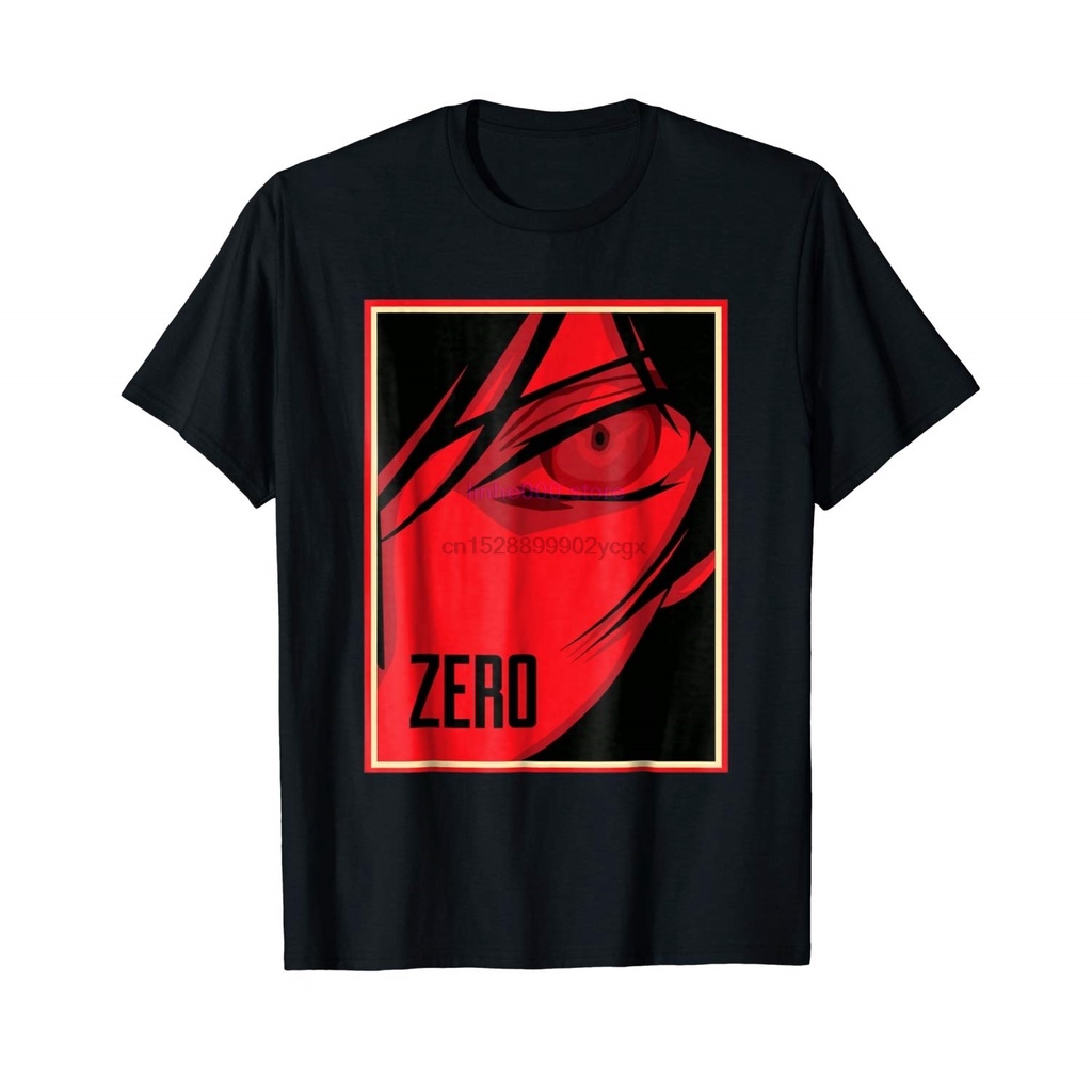 เสื้อยืด พิมพ์ลาย Code Geass Lelouch Zero Classic สําหรับผู้ชาย