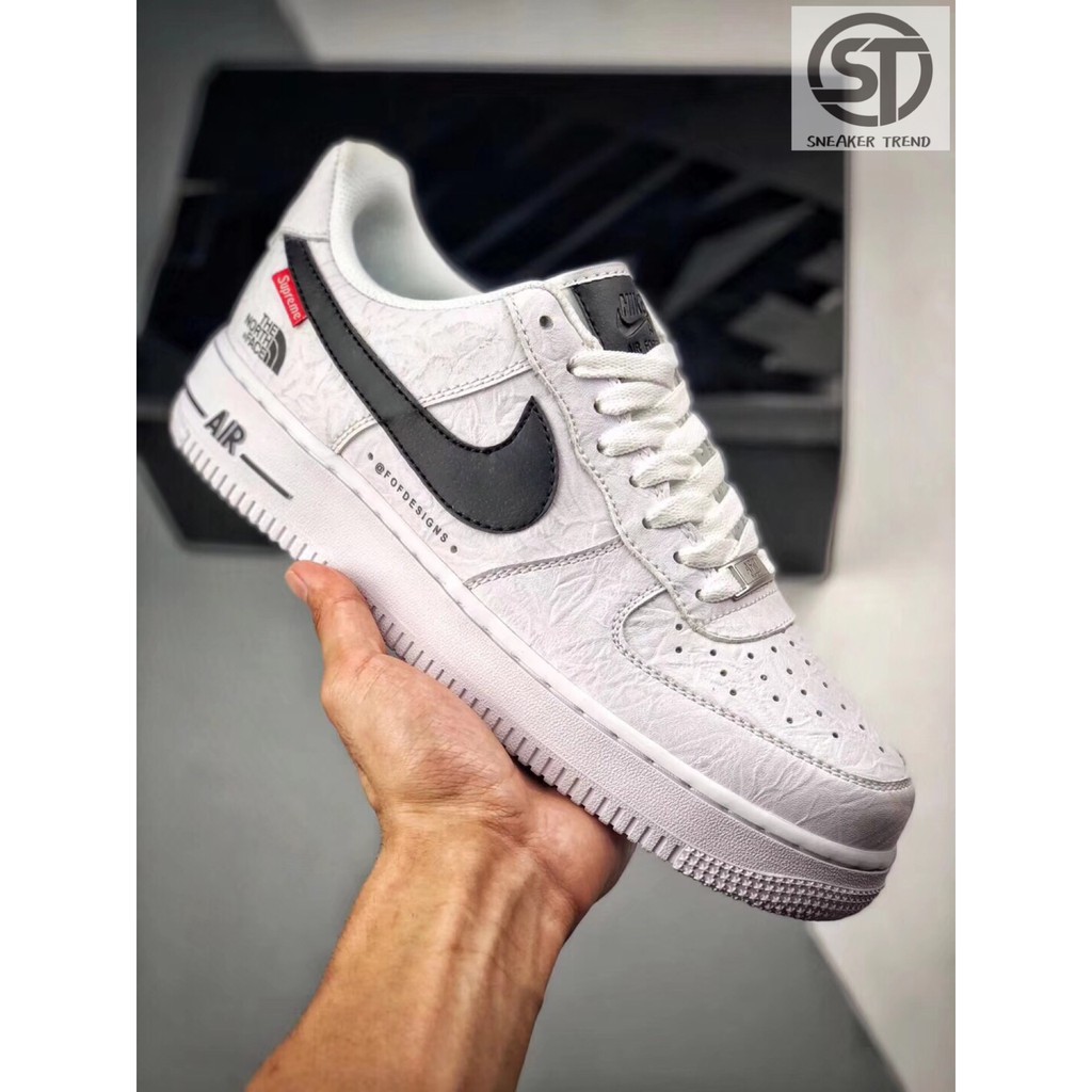 air force 1 x north face