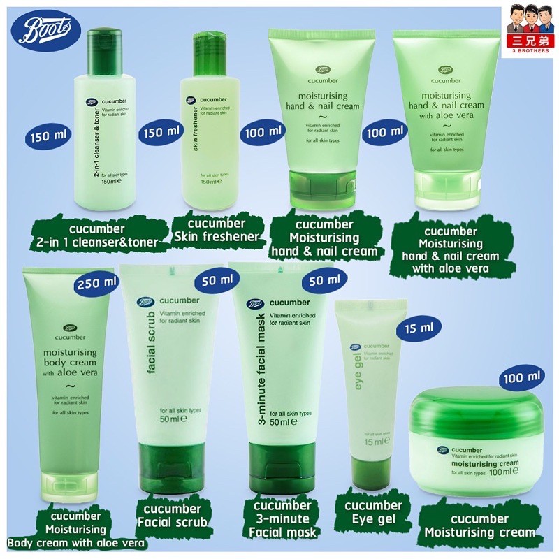 Boots Cucumber (บู๊ทส์ คิวคัมเบอร์)