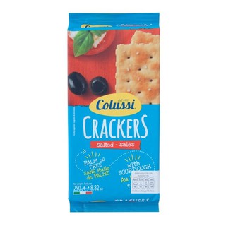 Colussi Crackers โคลุสซี่ แครกเกอร์ 250 กรัม (เลือกรสชาติ)