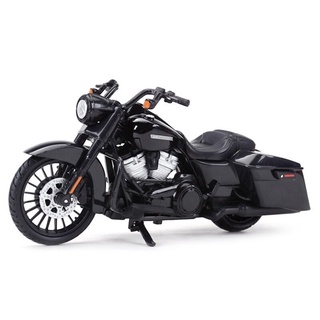 โมเดลรถมอเตอร์ไซค์HARLEY-DAVIDSON สเกล1:12รายละเอียดสวยสมจริงเป็นงานโมเดลสำหรับตั้งโชว์