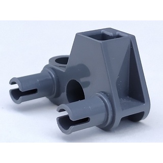 Lego part (ชิ้นส่วนเลโก้) No.50901 Bionicle Rhotuka Connector Block 1 x 3 x 2 with 2 Pins and Axle Hole