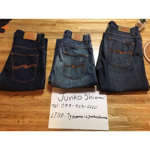 Nudie Jeans ของแท้มือสอง