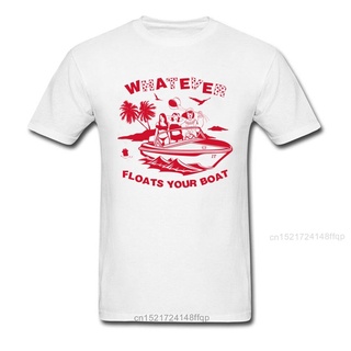 [COD]ขายดี เสื้อยืดลําลอง แขนสั้น คอกลม พิมพ์ลาย Whatever Floats Your Boat เซ็กซี่ สีขาว สีแดง สําหรับผู้ชาย KHlffm32CNm