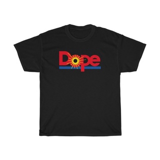 เสื้อผ้าผชเสื้อยืด พิมพ์ลายโลโก้ Dope Dole ParodyS-5XL