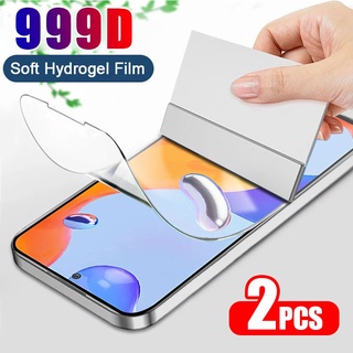 2Pcs/lot ฟิล์มไฮโดรเจล Hydrogel Xiaomi Mi 9T 10T 11T 12T 11 Lite Poco F2 Pro F3 F4 X3 X4 X5 M3 M4 Redmi Note 7 8 9 9S 10 10S 11 11S 12 12S 9A 9C