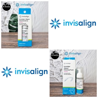 [Invisalign] Aligner Cleaning, Freah Mint, Foam 55ml / Spray 10ml โฟม, สเปรย์ ทำความสะอาดอุปกรณ์จัดฟัน