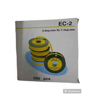 Cable Markers EC-2 เคเบิ้ลมาร์คเกอร์ No.0-9 ขายเป็น set.