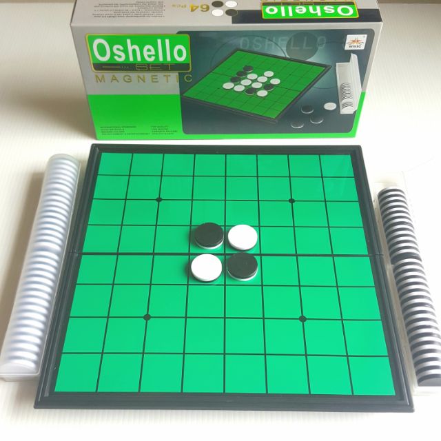 🔥OSHELLO Set หมากหนีบ หมากล้อม (Magnetic) โอเทลโล่ เกมกระดาน Board Game เกมสำหรับครอบครัว Family Gam