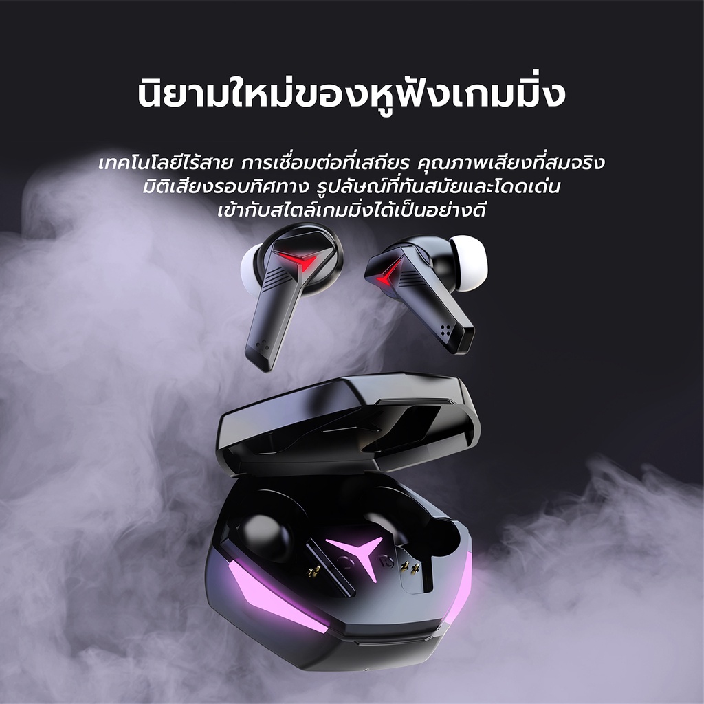 หูฟังบลูทูธ TWS T33 หูฟังรุ่นใหม่บลูทูธV5.2+EDR หูฟังไร้สาย ตัดเสียงรบกวน หูฟัง เสียงฟังชัดHD+แสงไฟ LED #8