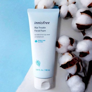 [พร้อมส่ง] Innisfree Bija Trouble Facial Foam 150g