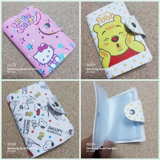 กระเป๋านามบัตรปกหนังขนาด​ 8.5x11.5x2cmมี​ 10แผ่น