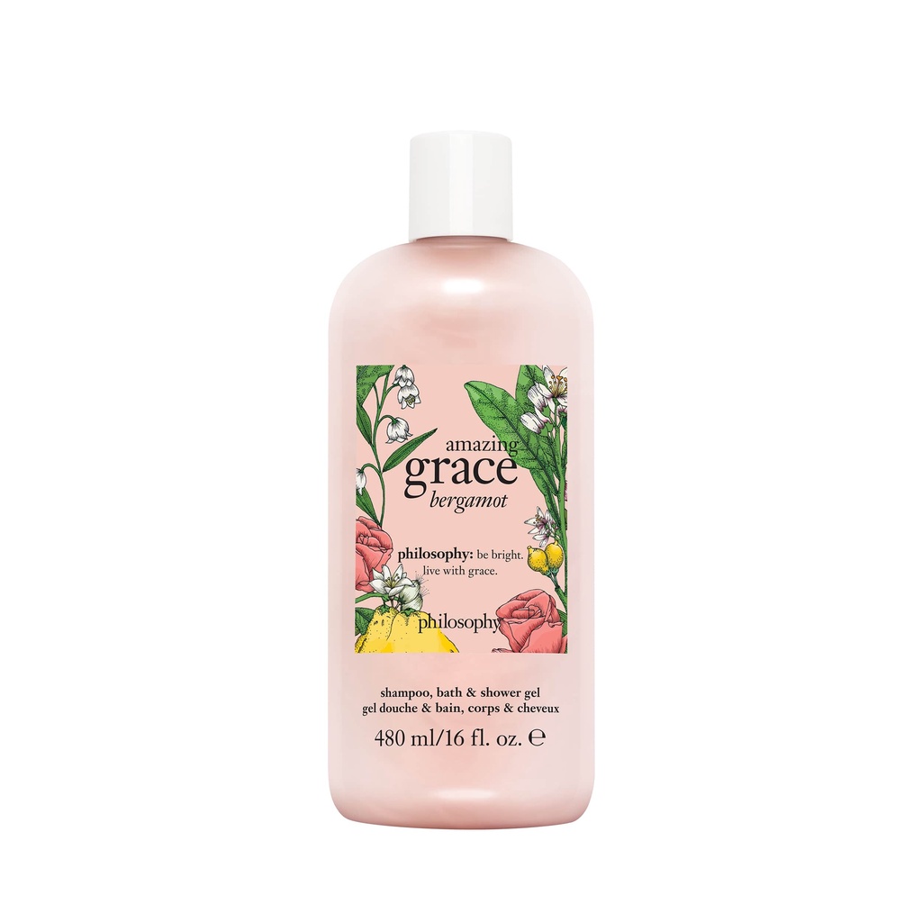 Shopee Thailand - Philosophy Amazing Grace Bergamot Shower Gel 480 ml