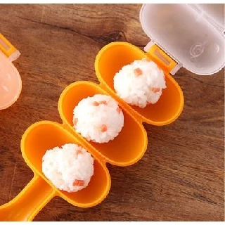 งานญี่ปุ่น แม่พิมพ์ข้าวปั้นแบบเขย่า ปั้นข้าว (Shake Rice Ball Mold Sushi Making Tools)
