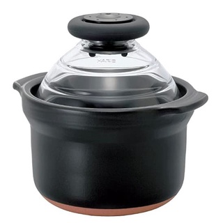HARIO หม้อ หุงข้าว พร้อม ฝาแก้ว (Rice cooker with Glass lid)