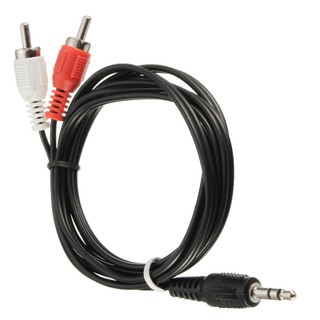 X-Tips mini to rca สายแปลง 3.5 เป็น RCA (สีดำ)