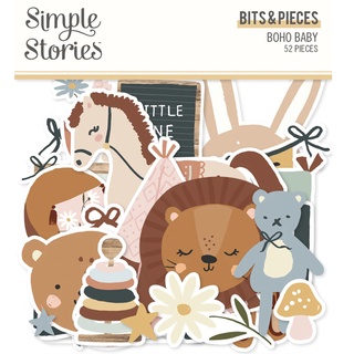 Simple Stories BOHO BABY - BITS &amp; PIECES