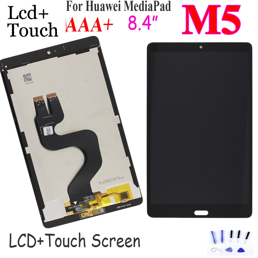 แผงเซนเซอร์หน้าจอสัมผัส LCD 8.4 นิ้ว แบบเปลี่ยน สําหรับแท็บเล็ต PC Huawei MediaPad M5 8.4 SHT-AL09 SHT-W09