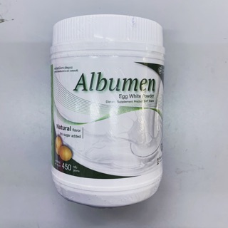 ผงโปรตีนไข่ขาว #Egg white powder #Albumen 450 g