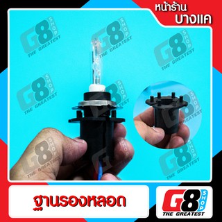 【G8Shop】 ฐานรองหลอดไฟซีนอน ฐานรองหลอด H7 จำนวน 1 คู่